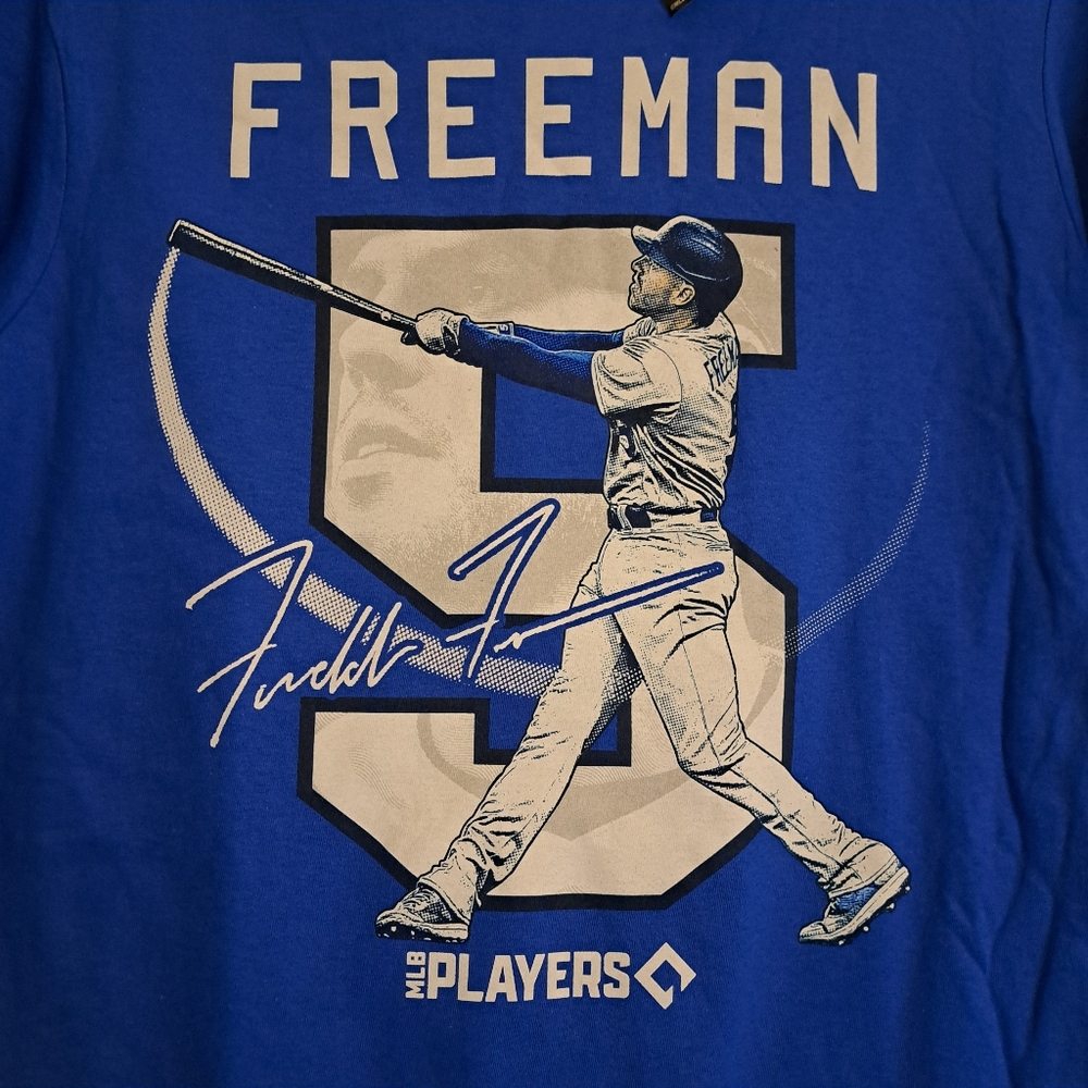 LA Dodgers Freddie Freeman graphic tshirt